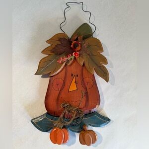 Adorable Autumn Pumpkin Hanging Decor